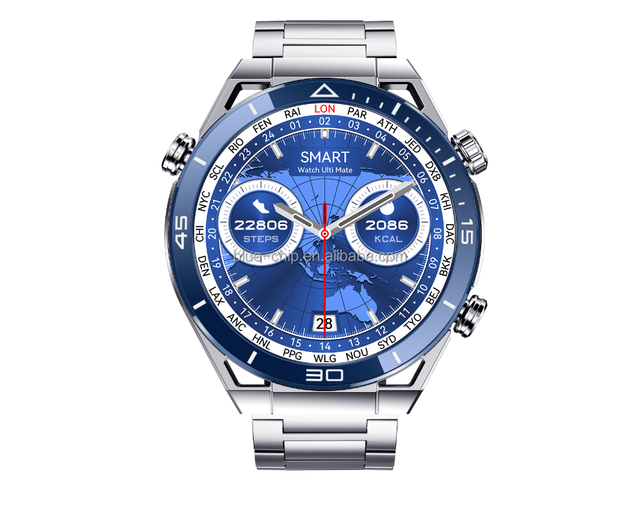 2026 Latest Release DT Ultra Mate Sports Smartwatch NFC IP67 Waterproof Wireless Charging for Business Call for Men Women