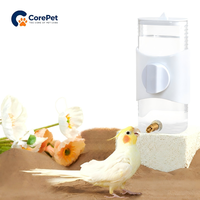 Botol Minum Burung Model Baru 300 ml Anti Tetes Anti Bocor dengan Nosel Tembaga untuk Burung Beo dan Merpati