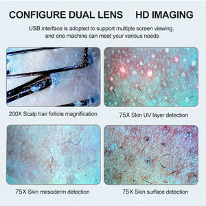 Meiboyi 11 inch với cơ sở phân tích da máy ảnh phân tích da đầu máy quét tóc 2025 Sản phẩm mới Thẩm mỹ viện - Product Image 5