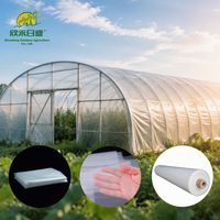 Film de serre de qualité supérieure, anti-UV, anti-goutte, bâche plastique agricole découpée sur mesure
