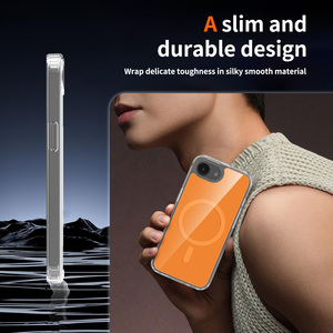 Funda Sanfeng Anti-Rayones Naranja para <span class=keywords><strong>iPhone</strong></span> 17e con Cubierta Trasera de Color Puro, Magnética, a Prueba de Golpes, Personalizada, Venta al Por Mayor - Product Image 4