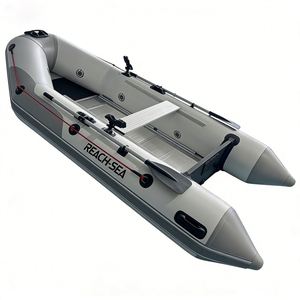 Bote Inflable <span class=keywords><strong>de</strong></span> 3.6m con Piso <span class=keywords><strong>de</strong></span> Aluminio <span class=keywords><strong>para</strong></span> 6 Personas en Venta Reachsea OEM ODM con Soporte <span class=keywords><strong>para</strong></span> Cañas <span class=keywords><strong>de</strong></span> Pescar y Motor - Product Image 4