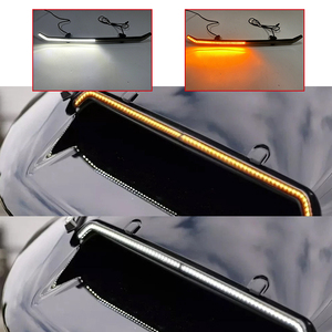 Luz LED Delantera para Motocicleta, Entrada de Aire, Intermitente, Luz de Circulación Diurna DRL para Harley CVO Road Glide ST 117 121, Accesorios para Motocicleta - Product Image 5