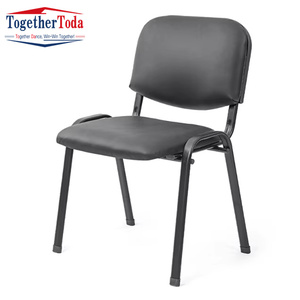 Chaise de bureau empilable en métal avec dossier en maille et tablette d'écriture pour salle d'attente, église, conférence - Vente en gros - Product Image 5