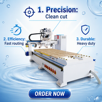 Routeur CNC avec table 4000*2300*2100, châssis 2.2T, aspiration 7.5KW et broches 6KW pour le nesting de meubles en panneaux