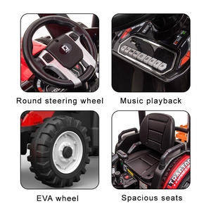 Nuovo Trattore Elettrico per Bambini 12V <span class=keywords><strong>con</strong></span> Indicatore di Carica e Sospensioni per Bambini dai 2 ai 7 Anni - Product Image 3