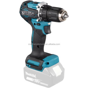 Taladro percutor <span class=keywords><strong>Makita</strong></span> de <span class=keywords><strong>18V</strong></span>, inalámbrico, sin escobillas, con portabrocas de 13mm, 2 velocidades, LED, destornillador eléctrico industrial. - Product Image 2