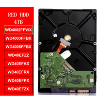 WD4002FFWX Disco Duro NAS Rojo Pro de 4 TB, 3.5 Pulgadas, SATA 6 Gb/s, Interfaz de Alta Velocidad, Rotación de Alta Velocidad de 7200 RPM, Caché Grande de 128 MB, CMR