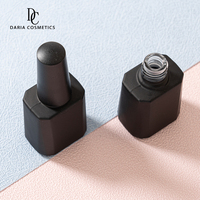 Vernis à ongles gel UV LED OEM ODM 11 ml, à base d'huile, cosmétique, flacon en verre noir