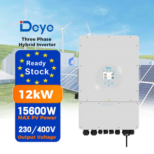 Deye lai biến tần 10KW 12KW 6KW 5KW 8KW 14kw 15KW 16kw 18kw 20kW SUN-10K/12k-sg04lp3-eu 3 pha điện áp thấp pin 2 MPPT - Product Image 1