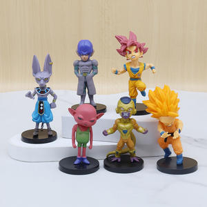 Usine vente directe 12 pièces/ensemble PVC à collectionner Goku Son Goku Gohan Vegeta Veget <span class=keywords><strong>Dragon</strong></span> Balls Z dessin animé Anime figurine - Product Image 3