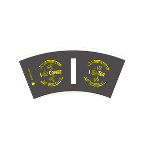 Vaso de Cartón Impreso por Flexografía con Recubrimiento de PE de una Cara, Grado Alimenticio, para Bebidas y Aperitivos, Venta al Por Mayor - Product Image 1