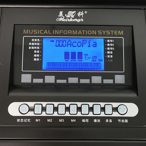Bàn phím điện tử kỹ thuật số chuyên nghiệp MK-812 61 phím chèn đĩa U và Máy nghe nhạc MP3 với phiên bản tiếng Trung và tiếng Anh - Product Image 2