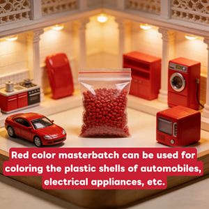 레드 마스터배치 고색상견뢰도 |   PP/PE/PET/PS/ABS/PC/PETG/PLA/EVA 플라스틱용 |   공장 직송 공급 - Product Image 3