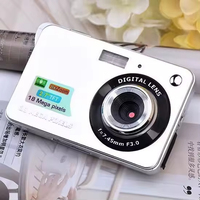 Nouvel appareil photo numérique domestique de haute qualité I5-156 1080p, corps métallique noir et blanc, appareil photo numérique rétro, appareil photo selfie