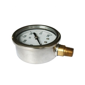 Đồng Hồ Đo Áp Suất Bơm Bùn Bằng Thép Không Gỉ Chịu Va Đập Manometr 1500 Bar - Product Image 3