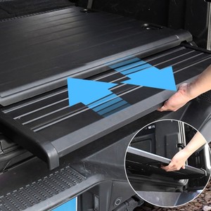 Plateforme de travail arrière coulissante robuste avec tiroir dissimulé pour la pêche, compatible Ford Bronco 2021-2024 - Product Image 2