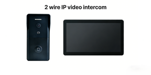 <span class=keywords><strong>Kit</strong></span> de <span class=keywords><strong>Videoportero</strong></span> IP de 2 Cables HIWINK, Cámara 2K, Reconocimiento Facial, Huella Dactilar, Tarjeta IC, Desbloqueo NFC, Control por Aplicación WiFi TUYA, IP65 - Product Image 2