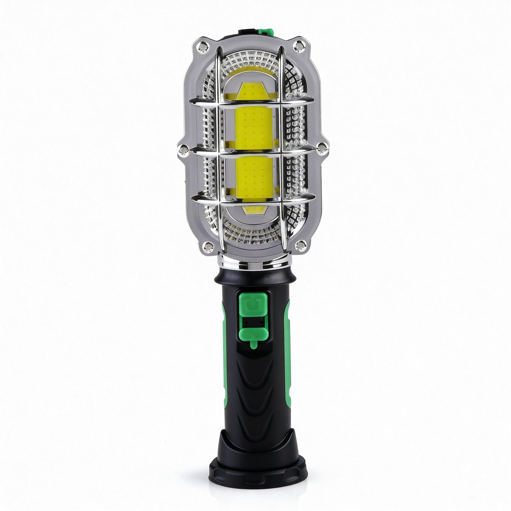 500 Lumen COB IP65 Portable Work Light Magnetic Base USB Rechargeable 18650 LED Lamp with Hanging Handle for Automotive Repair