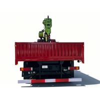 Camion-grue de chantier à double pont arrière, moteur diesel Cummins 150-250 ch, type de conduite 8x4