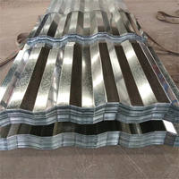Tôle de toiture en métal ondulé prélaqué de qualité supérieure, revêtement en zinc PPGI, profilé, pour maison, 0,5 0,4 0,3 mm