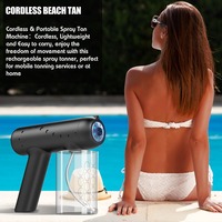 Appareil de bronzage sans soleil portable et rechargeable, dispositif de bronzage par pulvérisation automatisé pour la maison, l'extérieur et l'hôtel