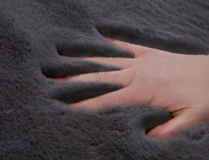 Tappetini in <span class=keywords><strong>pelliccia</strong></span> <span class=keywords><strong>di</strong></span> coniglio morbido e soffice, - Product Image 3