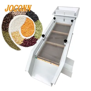 hot sale Linear vibrating screening machine for rice/corn maize seeds vibration screen/ Small Vibration Separator cheap