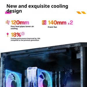 Ordinateur de bureau de jeu personnalisable HP <span class=keywords><strong>OMEN</strong></span> avec I7 14e I7-14700F 32G DDR5 1TBSSD RTX5070ti 16G - Product Image 5