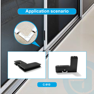 Mercato africano Ghana altri accessori finestra porta competitivo prezzo di fabbrica staffa angolare giunto per profili in alluminio - Product Image 4