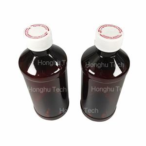 Wholesale in Stock Amber PET Plastic Bottle Kit-16oz (473ml) Modern Pint Bottle Cap Seal Leak Protection for Medicine Packaging - Product Image 3