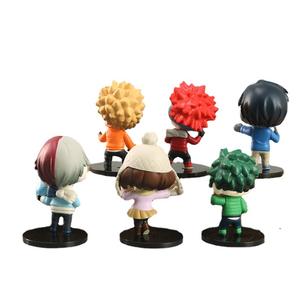 Hot Sale 6pcs/set My Hero Academia <b>Figure</b> Collectible PVC Model Doll Cartoon Anime <b>Action</b> <b>Figures</b> Ornaments Cake Decoration - Product Image 2