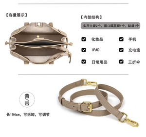 New Designer Luxury Classic Manufacturer Business Ladies Handbags Custom Hand <b>Bag</b> Genuine Leather Fashion Womens Tote <b>Bags</b> - Product Image 2