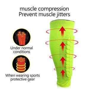 Özelleştirilmiş nefes Polyester + Spandex + EVA voleybol diz pedleri açık spor koruyucu diz desteği Brace - Product Image 3