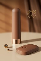 Vibrateur à balles avec forte vibration, télécommande, rechargeable, 10 fréquences, 100% étanche, pour femmes et couples