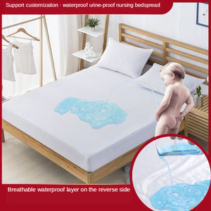 LATAM poliestere taffetà tessuto tinta unita Design semplice lenzuolo con angoli federa Set biancheria da <span class=keywords><strong>letto</strong></span> - Product Image 2