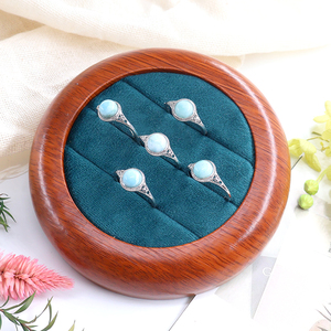 Anillo de Piedra Natural con Múltiples Gemas, Anillos Ajustables de Cristal Charoita y Larimar para Mujeres y Hombres, Regalo, Bague Femme, Anneaux, Anillo - Product Image 6