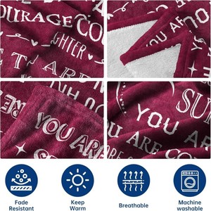 Manta Ligera Personalizada, Regalo de Recuperación, Manta para Pensar <span class=keywords><strong>en</strong></span> <span class=keywords><strong>Ti</strong></span>, Regalo de Cumpleaños - Product Image 3