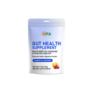 Suplemento en polvo para la salud intestinal OEM ODM que te ayuda a mantener la hidratación y la salud de tu intestino con vitamina C, sabor limonada de frambuesa. - Product Image 1