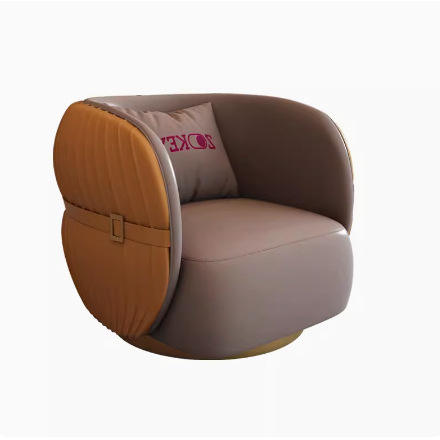 Siège individuel (marron-orangé)