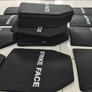 タクティカルベスト用 アルミナプレート 炭化ケイ素 UHMW-PE ハードセラミックプレート 10x12インチ ストライクフェイス III&IV アーマープレート - Product Image 5