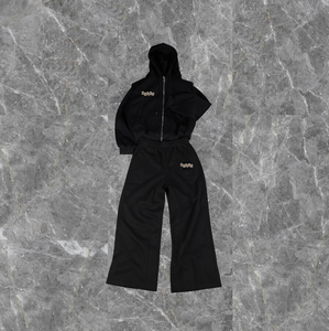 Sudaderas con Capucha para Hombre al por Mayor, Personalizadas, de Alta Calidad, Transpirables, Tallas Grandes, Conjunto Casual de 3 Piezas, Felpa Gruesa de 360g, Pantalones Deportivos Gruesos - Product Image 1