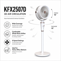 Ventilateur industriel à commande vocale avec logo personnalisé pour toute la maison, idéal pour la chambre à coucher, avec trépied flexible