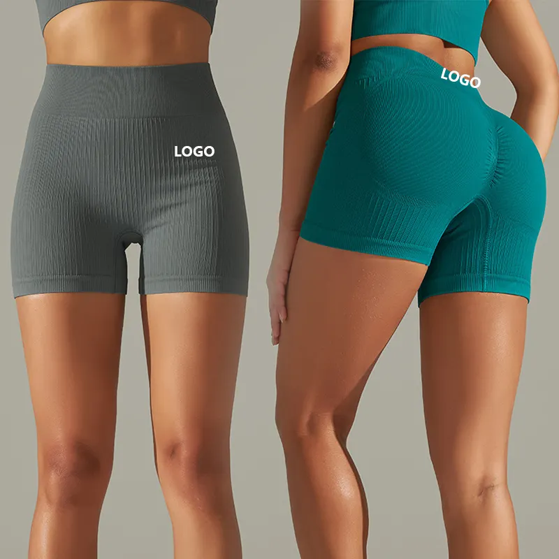 XW-9310-4 nouveauté sans couture Ropa Deportiva Mujer femmes vêtements de sport Gym Fitness Shorts entraînement Gym vêtements femmes Shorts