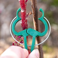 Support de fixation moderne pour légumes et fleurs, cadre de support pour roses, tomates, concombres, semis, clip de fixation en plastique PP pour plantes grimpantes