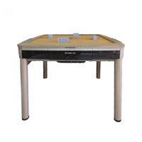 Mesa de Mahjong Automática Turca de Calidad Premium con Función de Barajado Suave para Entretenimiento Diario de Mahjong