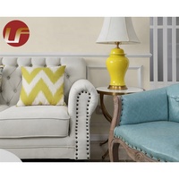 5 Star Luxury Customized Hotel Furniture White Sofa Living Room Set Beautiful Living Room Design