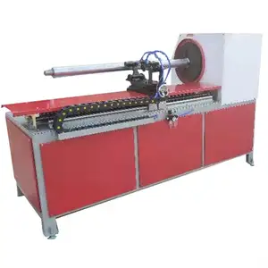 O processo de vestuário totalmente automático rolo de tecido slitting máquina de corte de tira
