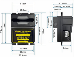 Lưu ý nhận tb74 Đồng tiền hoạt động trò chơi hóa đơn chấp nhận cho máy bán hàng tự động trong Philippines ng pilipinas PISO - Product Image 4