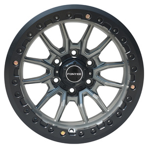 <span class=keywords><strong>ล้อ</strong></span>แม็กซ์ Fonyee New Road Beadlock ขอบลึก ดีไซน์เว้าหลายก้าน 6 รู <span class=keywords><strong>17</strong></span> นิ้ว 17x9 6x139.7 อัลลอยด์ สำหรับรถยนต์ - Product Image 2